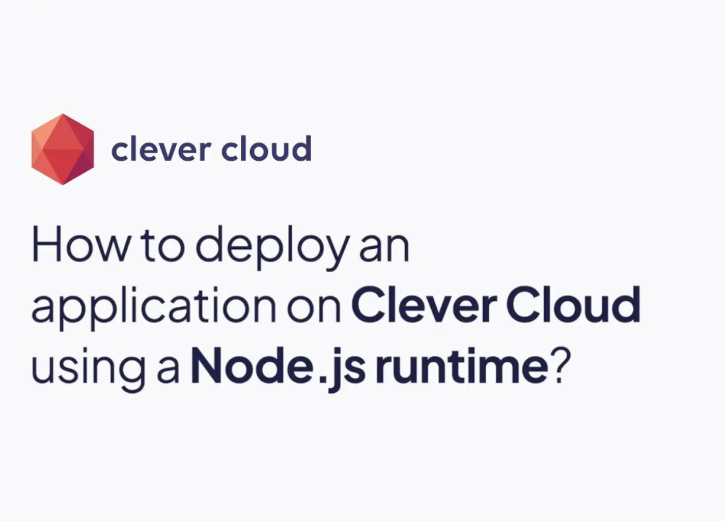 Get Started with Clever Cloud Morocco